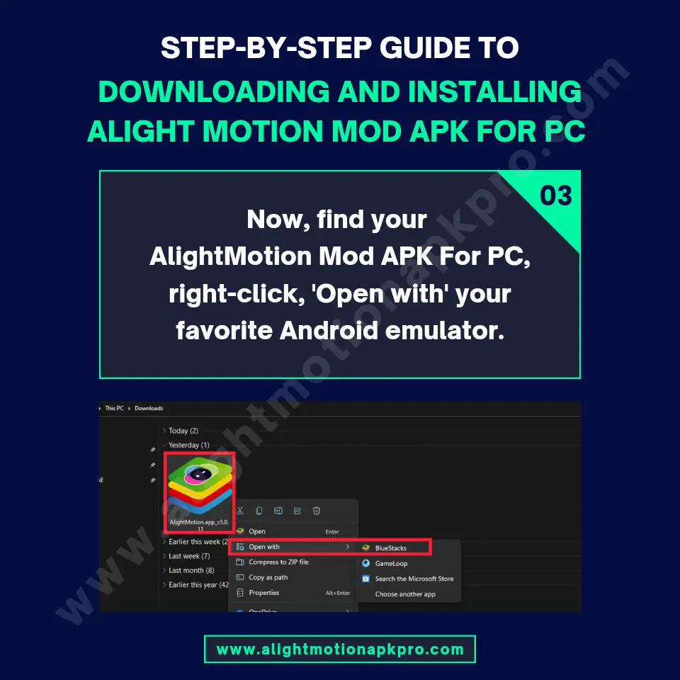Step-by-Step Guide to Downloading and Installing Alight Motion Mod APK for PC 