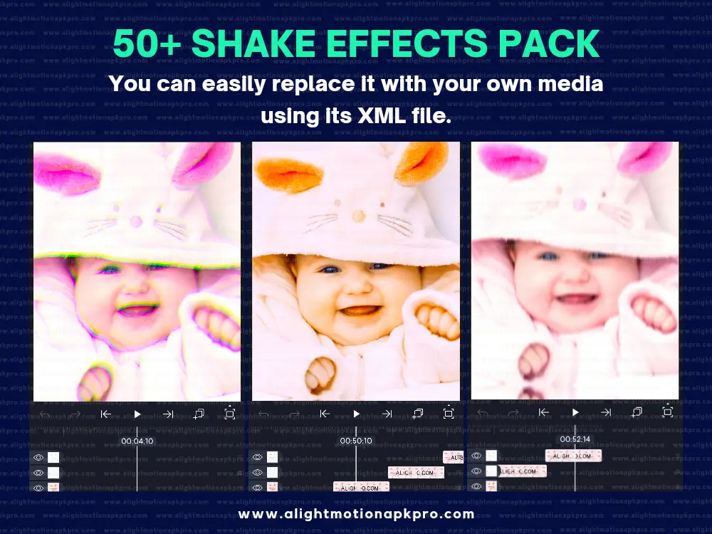 50+ Shake Effects Pack