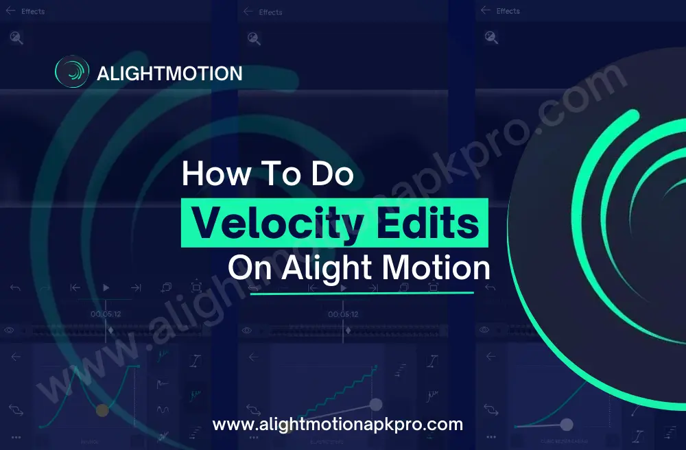 Velocity Edits on Alight Motion